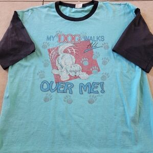 Vintage Dog T Shirt